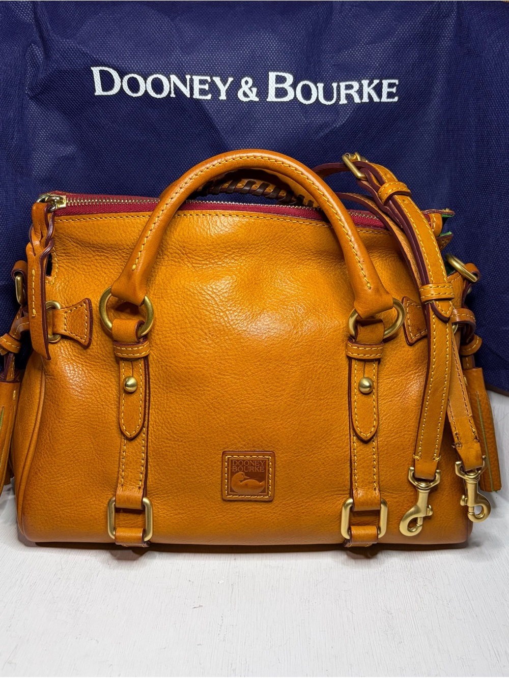Dooney & Bourke Vintage Mini Florentine Satchel - Natural